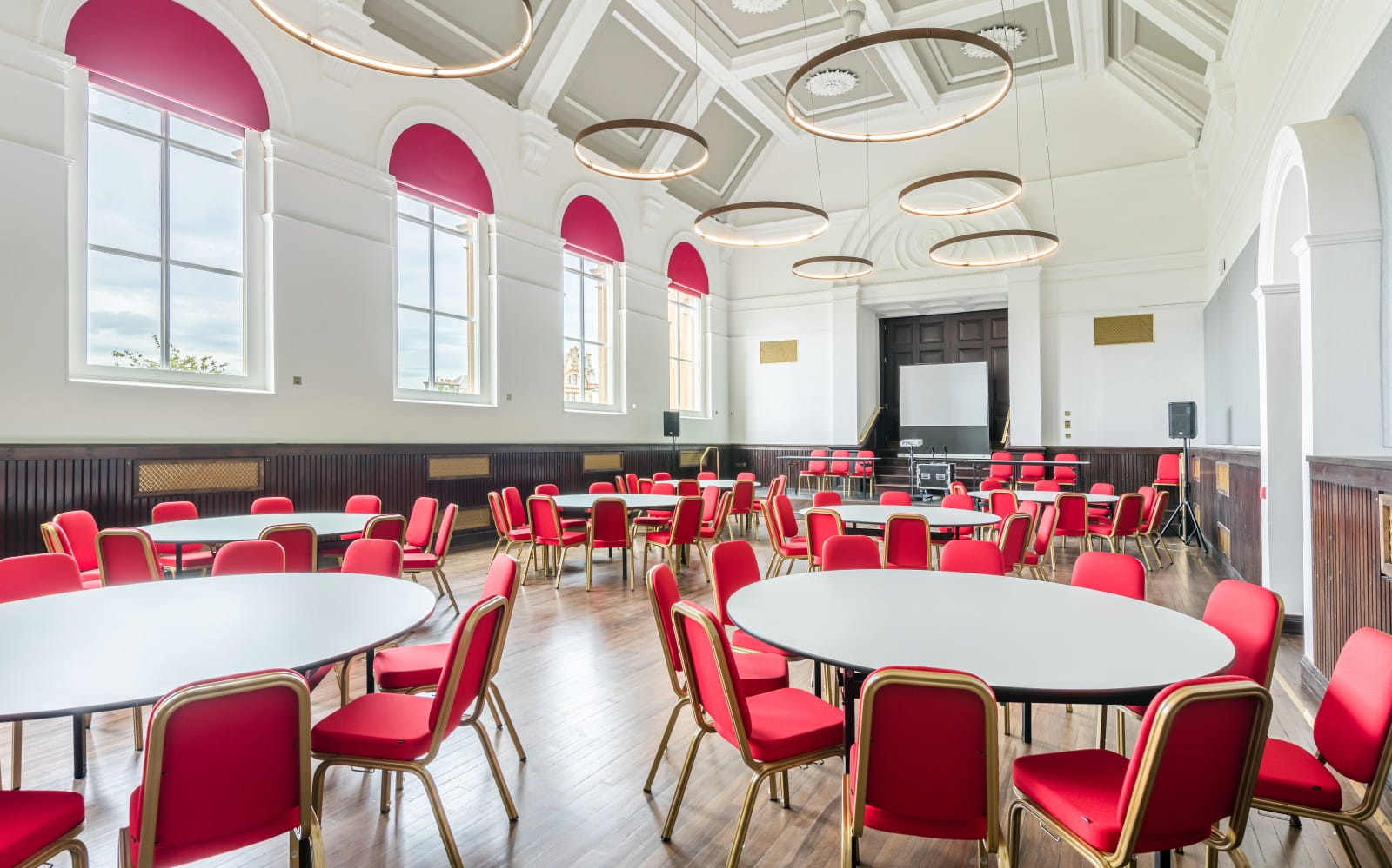 Interior architectural photography of Paisley Town Hall