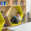 Interior photography of Faifley Campus by Holmes Miller Architects